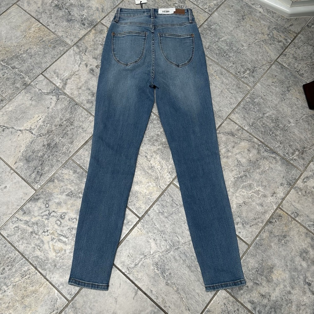 Judy Blue NWT Tummy Control Skinny Fit Hi-Rise Denim Jean Size 0/24 Style #88538 - Picture 7 of 7